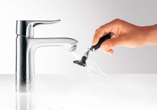 Смеситель Hansgrohe Metris 31080000 для раковины фото 5
