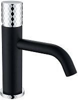 Смеситель Boheme Stick 121-BCR для раковины, black diamond chrome