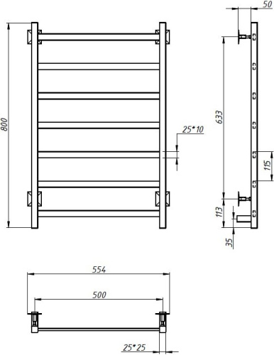 15 701 руб. Полотенцесушитель электрический Тругор Пэк 20 80x50 фото 2 Полотенцесушитель электрический Тругор Пэк 20 80x50 фото 2