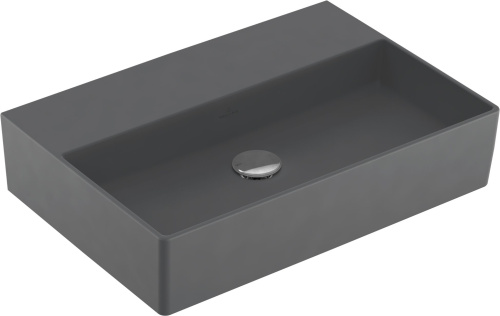 Раковина Villeroy & Boch Memento 4A226FI4 graphite, ceramicplus, без перелива