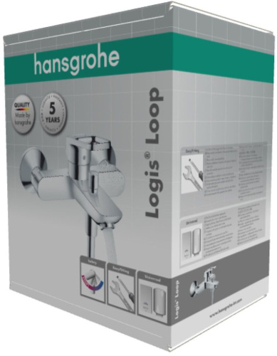 Душевой комплект Hansgrohe SET Logis Loop фото 4