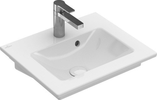Раковина Villeroy & Boch Venticello 412450R1 50х42, alpin ceramicplus, с переливом