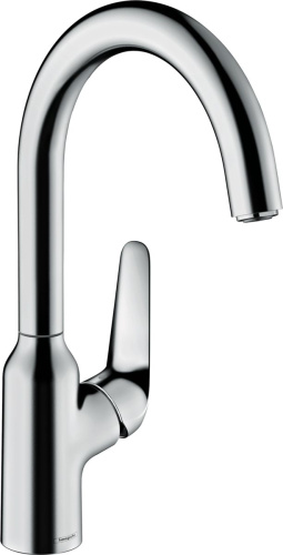Смеситель Hansgrohe Focus M42 71802000 для кухонной мойки, хром