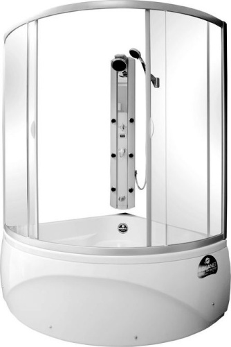 Акриловая ванна Aquanet Vitoria 00205371 135x135 с каркасом фото 4