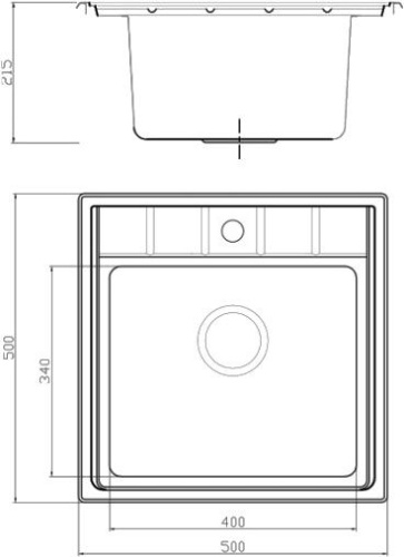 Мойка кухонная Seaman Eco Roma SMR-5050A фото 3