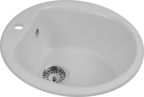 Мойка кухонная AquaGranitEx M-07 серая фото 4