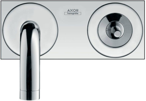 Смеситель Axor Uno 38115000 для раковины, хром фото 8