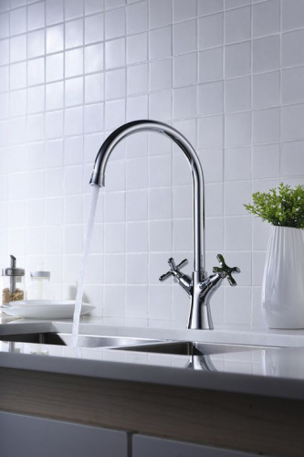 Смеситель Lemark Duetto LM5704C для кухонной мойки фото 2