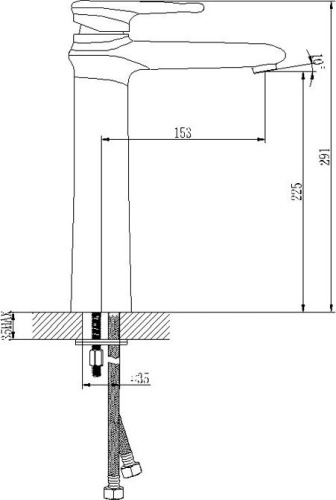 Смеситель Lemark Status LM4409C для раковины фото 3