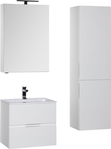 Зеркало-шкаф Aquanet Алвита 60 белый R фото 2