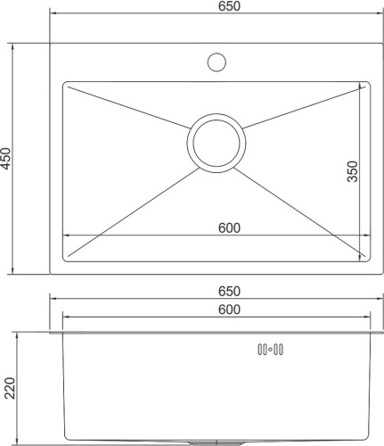 Мойка кухонная Mixline Pro 547237 сатин фото 2