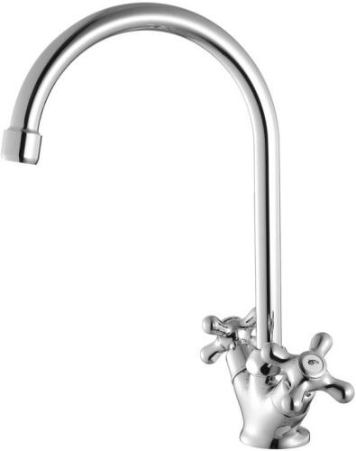 Смеситель IDDIS Jeals 59000T4C+W04 для кухонной мойки фото 6