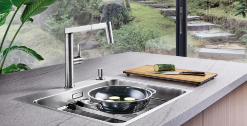 Смеситель Blanco Panera-S 521547 для кухонной мойки фото 22