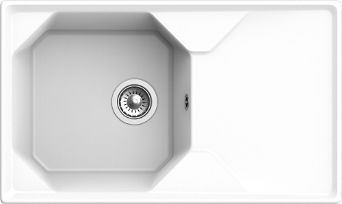 Мойка кухонная GranFest Unique U-840L иней фото 2