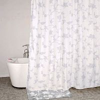 Штора для ванной IDDIS Elegant Silver