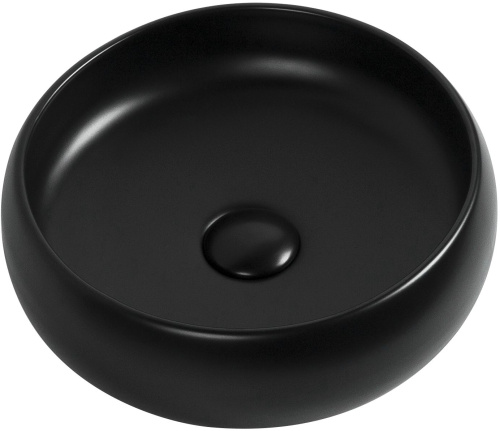 15 320 руб. Раковина Aquanet Round 1-МВ черная матовая Раковина Aquanet Round 1-МВ черная матовая