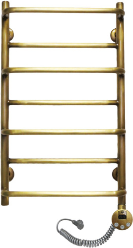 39 200 руб. Полотенцесушитель электрический Domoterm Орфей П7 40x70, античная бронза, R Полотенцесушитель электрический Domoterm Орфей П7 40x70, античная бронза, R
