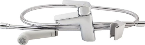 Смеситель Hansgrohe Logis 71290000 для раковины с гигиеническим душем фото 5