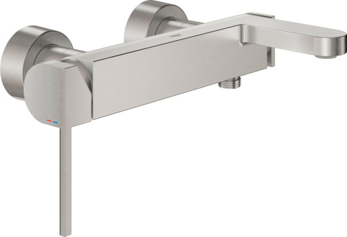 Смеситель Grohe Plus 33553DC3 для ванны с душем, суперсталь фото 4