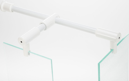 Душевой уголок Vegas Glass AFP-Fis Lux 100*90 01 10 L профиль белый, стекло сатин фото 3