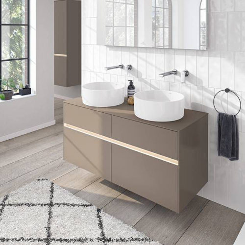 Раковина Villeroy & Boch Collaro 4A1840RW stone white ceramicplus фото 7