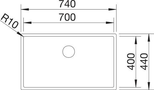 Мойка кухонная Blanco Claron 700-IF фото 3