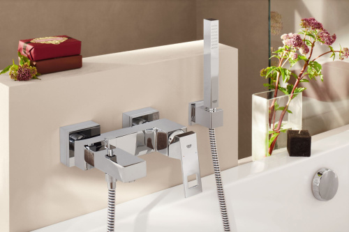 Смеситель Grohe Eurocube 23141000 для ванны с душем фото 2