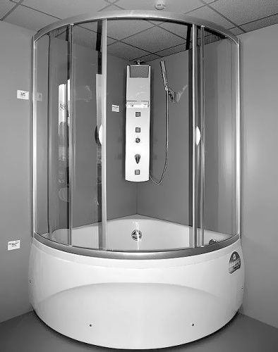 Акриловая ванна Aquanet Fregate 00205488 120x120 с каркасом фото 6