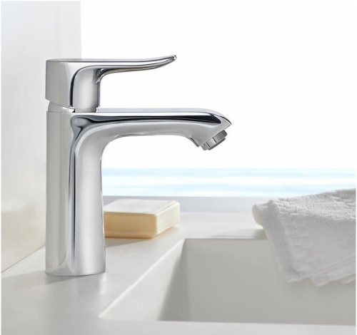 Смеситель Hansgrohe Metris 31204000 для раковины фото 14