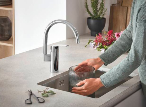 Смеситель Grohe Eurosmart 33202003 для кухонной мойки фото 5