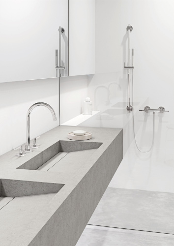Смеситель Kludi Nova Fonte Puristic 201430515 для раковины фото 3