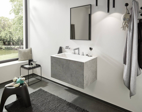 Смеситель Hansgrohe Finoris 110 76033000 для раковины, хром фото 2