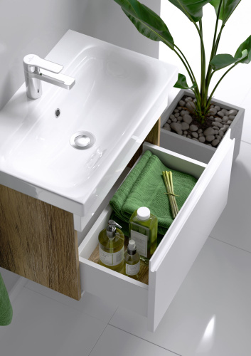 Мебель для ванной Aqwella Smart 60 дуб балтийский фото 4