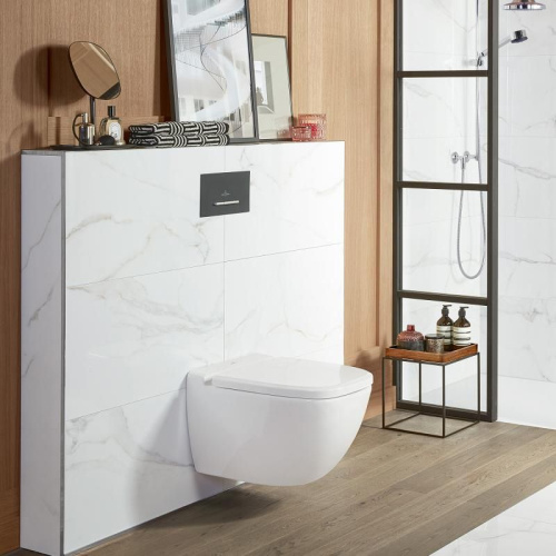 Унитаз подвесной Villeroy & Boch Antheus stone white фото 8