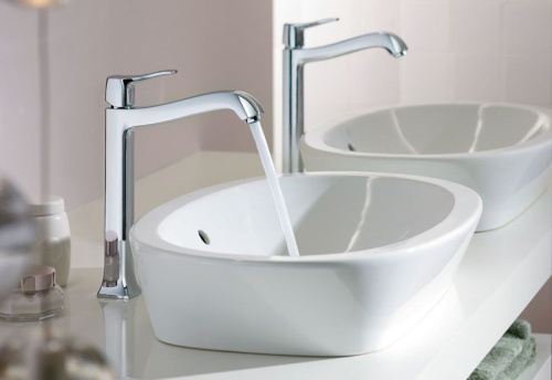Смеситель Hansgrohe Metris Classic 31078000 для раковины фото 3