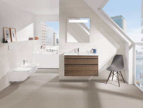 Унитаз подвесной Villeroy & Boch Venticello 4611RL01 безободковый фото 14