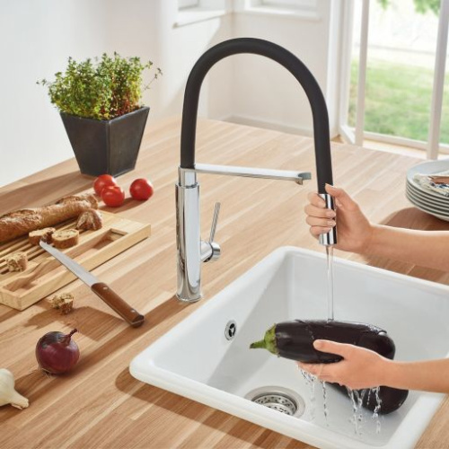 Смеситель Grohe Concetto New 31491000 для кухонной мойки фото 2