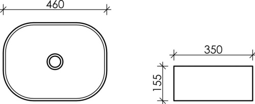 Раковина Ceramica Nova Element CN6018 фото 6