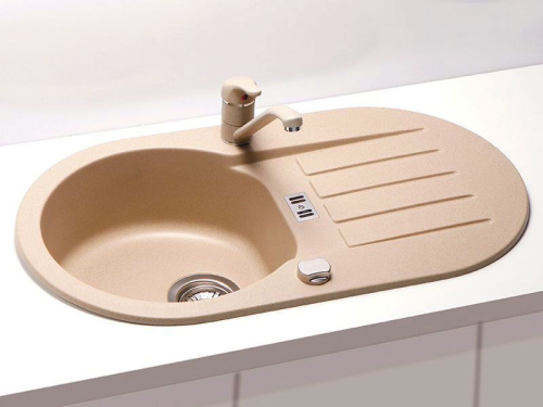 Мойка кухонная Alveus Niagara Granital 40 beige фото 3