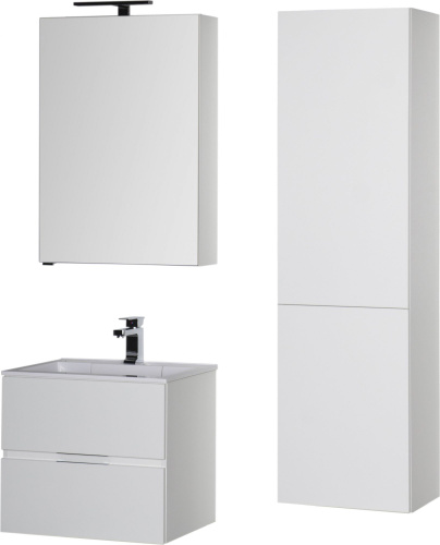 Зеркало-шкаф Aquanet Алвита 60 белый R фото 3