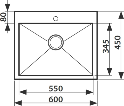 Мойка кухонная Kaiser KSM-6045 фото 3