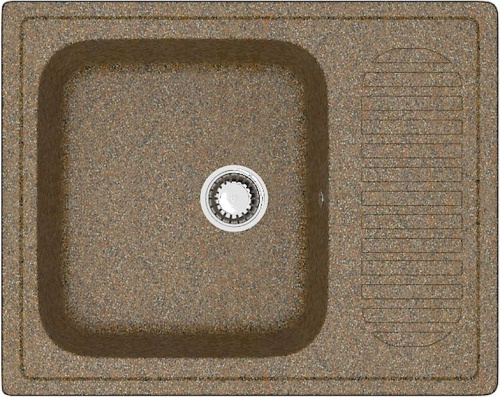 Мойка кухонная ZETT lab. T015Q009 терракот