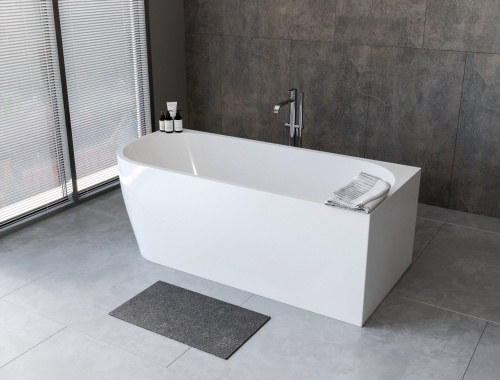 Акриловая ванна Aquanet Elegant B 260055 180, белая матовая фото 3