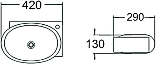 Рукомойник SantiLine SL-2022L фото 2
