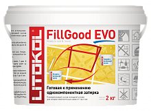 Затирка полиуретановая Litokol FillGood EVO F.140 черный графит 2 кг