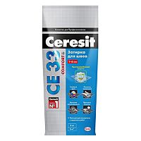 CERESIT CE 33 COMFORT затирка для швов до 6 мм. с антигрибковым эффектом, 41 натура (2кг)