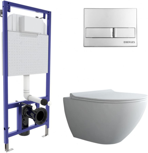 47 870 руб. Комплект Berges Wasserhaus Novum 043272 кнопка хром глянцевый Комплект Berges Wasserhaus Novum 043272 кнопка хром глянцевый