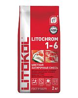 Затирка цементная Litokol Litochrom 1-6 мм C.610 гиада 2 кг.