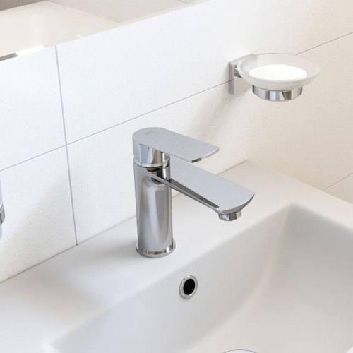 Смеситель IDDIS Plank PLASB00i01 для раковины, хром фото 6