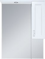 Зеркало Misty Дива 65 R c подсветкой, белое